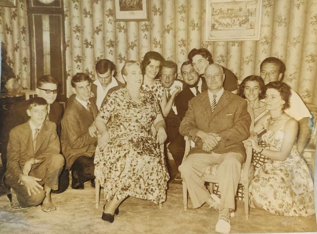 Famille Laroque juillet 1961